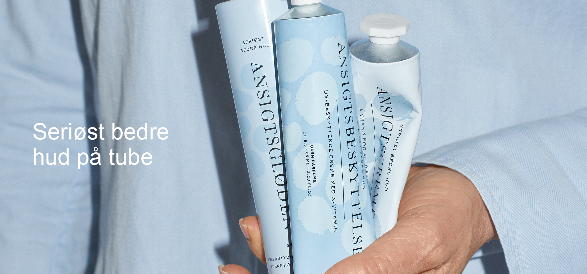 3 produkter fra Beautyspace Ansigtsbeskyttelsen 2.0 fra Beautyspace