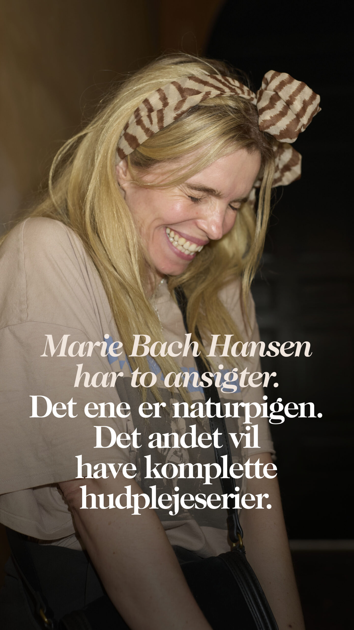 Beautyspace interviewer Mette Bach Hansen