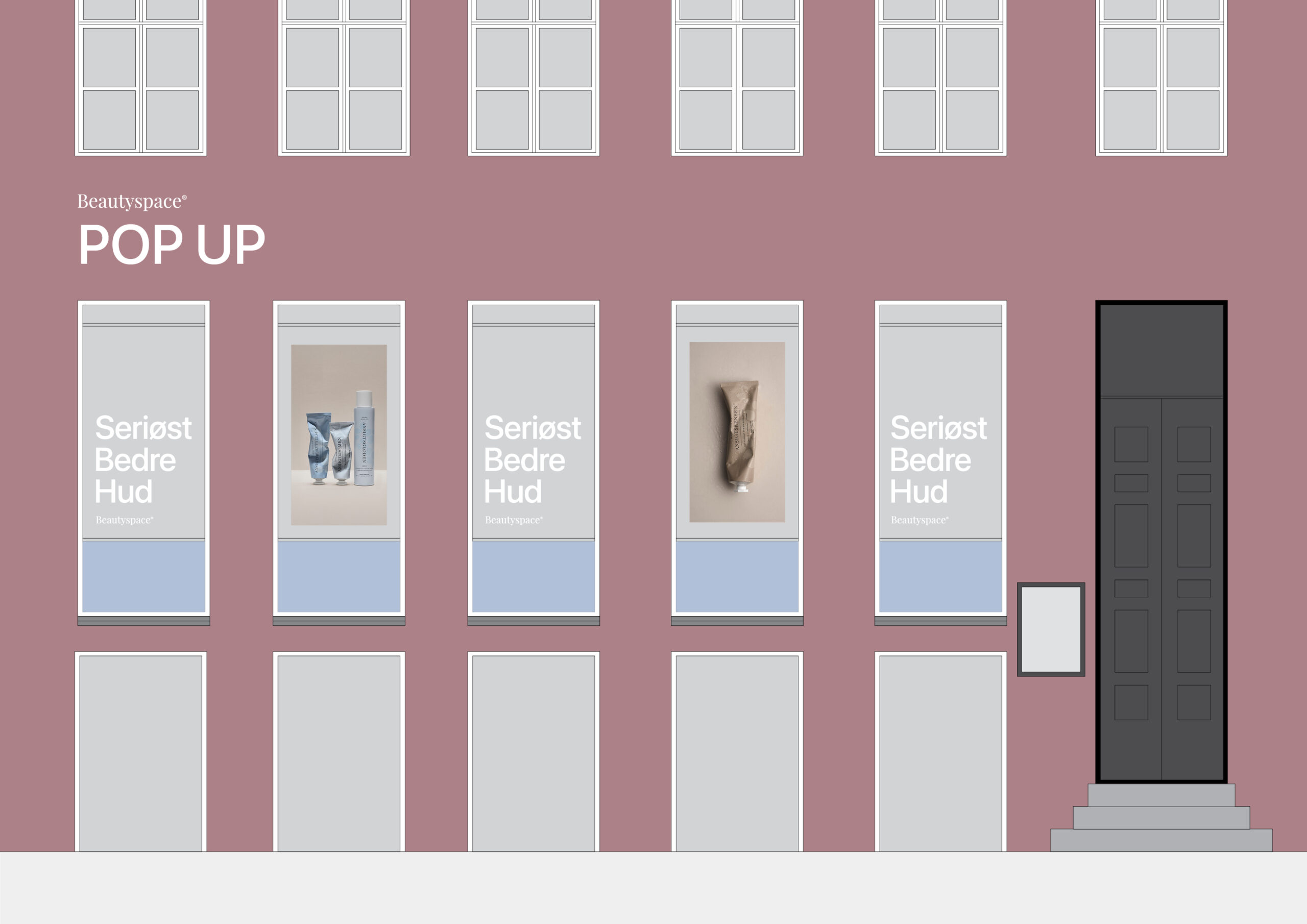 pop up beautyspace