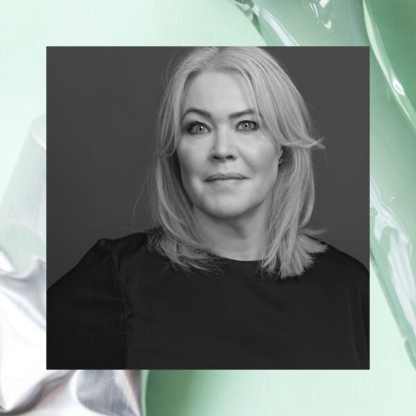 Pernille Melsted og hudpleje.